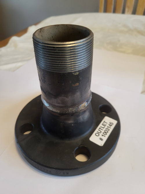 Pipe Thread to Flanged Pipe Outlet Adapter