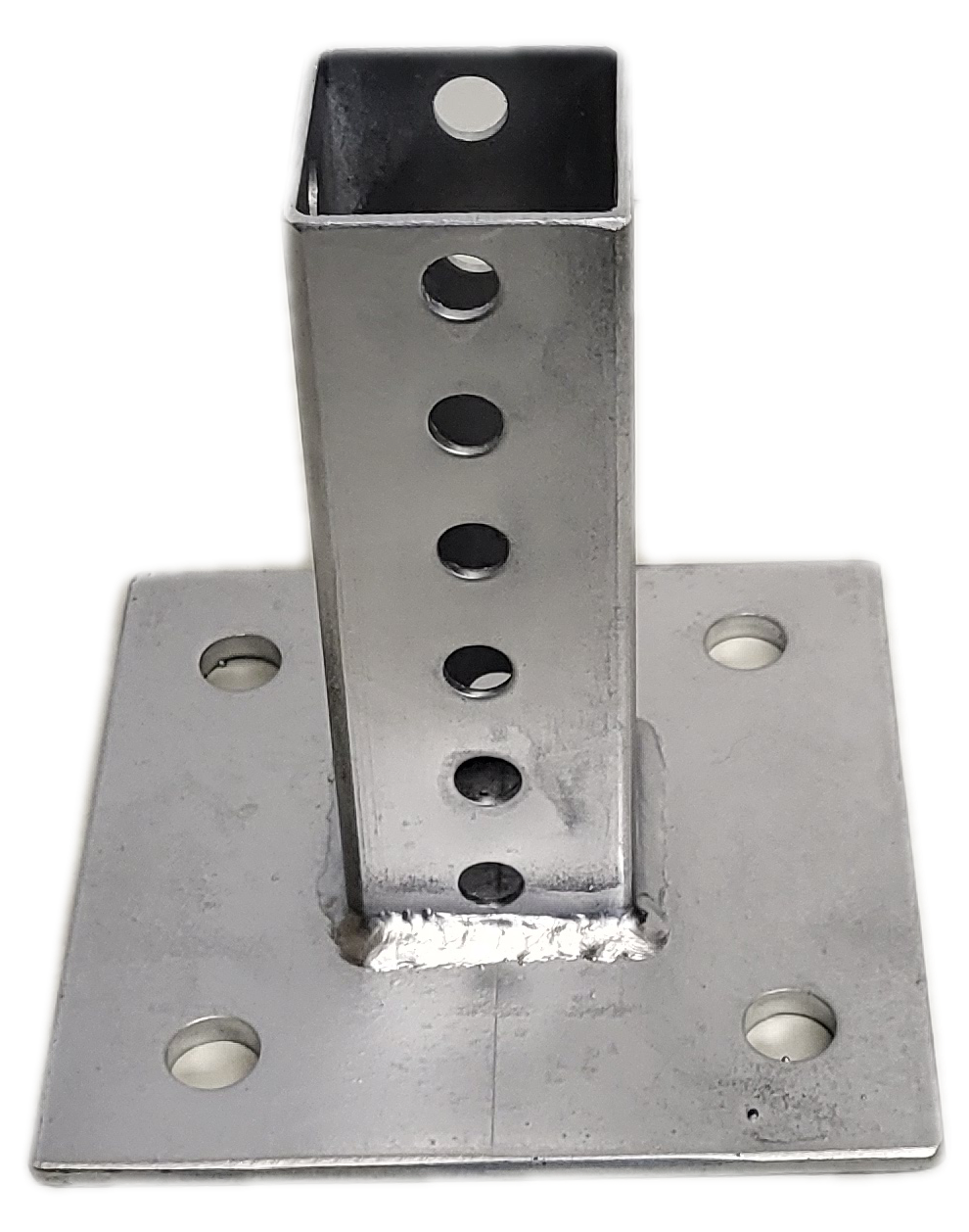 Post Base Plate - Galvanized